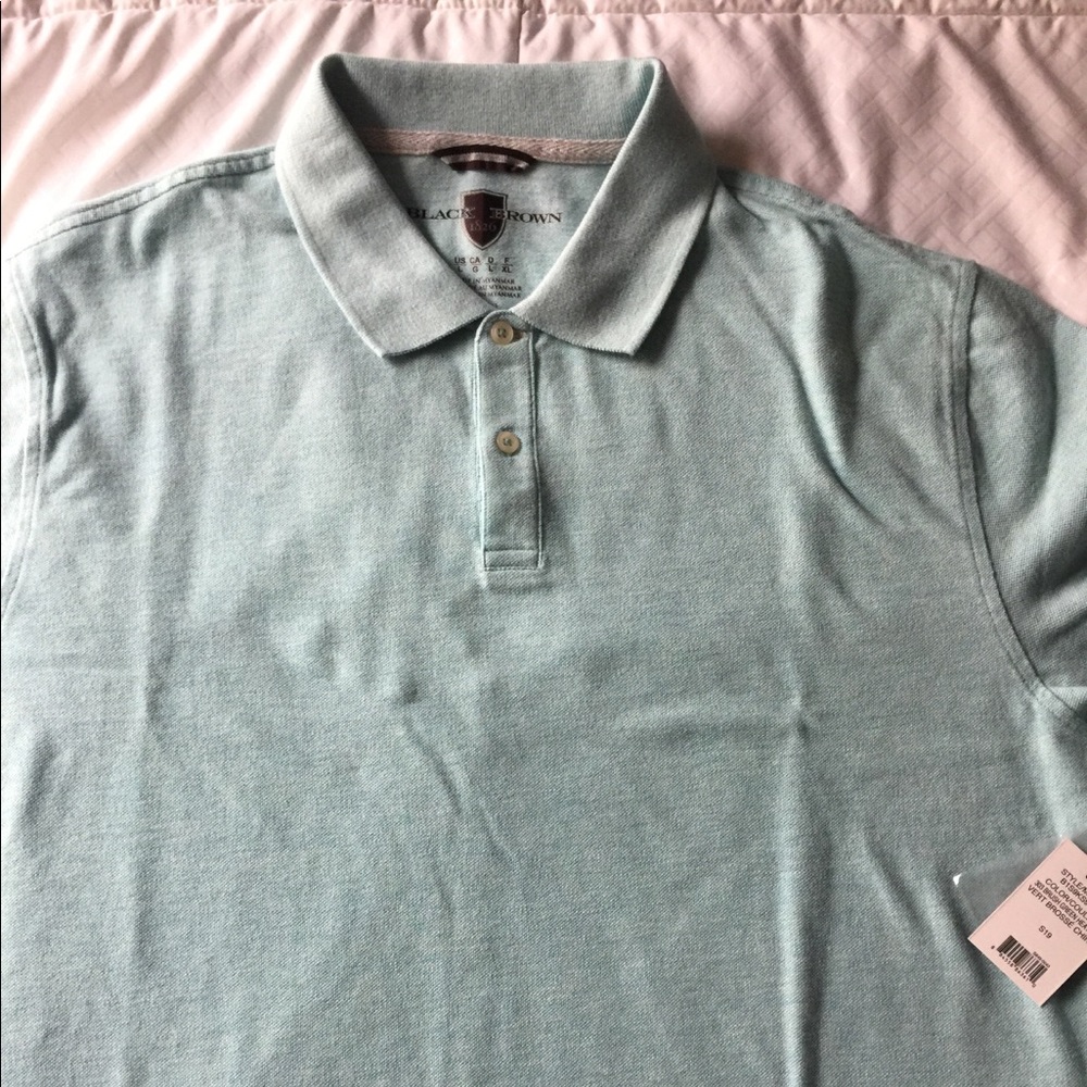 Black&Brown Short sleeve Pull over
